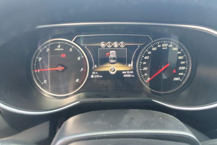 Used Hongqi H5 2022 Classic Model Facelift 1.5T DCT Qiyun Edition Instrument Cluster