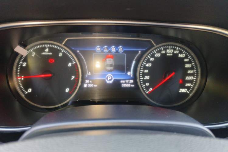 Used Hongqi H5 2022 Classic Model 1.5T DCT Flagship Edition Instrument Cluster