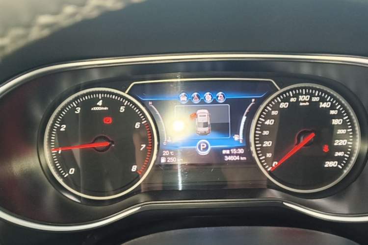 Used Hongqi H5 2022 Classic Model Facelift 1.5T DCT Qiyun Edition Instrument Cluster