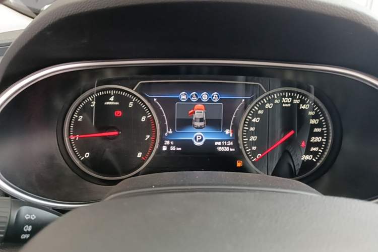 Used Hongqi H5 2022 Classic Model Facelift 1.5T DCT Qiyun Edition Instrument Cluster