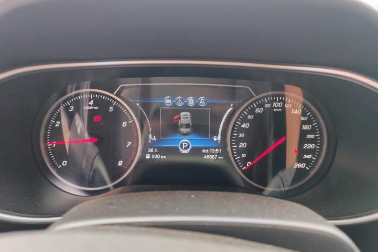 Used Hongqi H5 2022 Classic Model Facelift 1.5T DCT Qiyun Edition Instrument Cluster