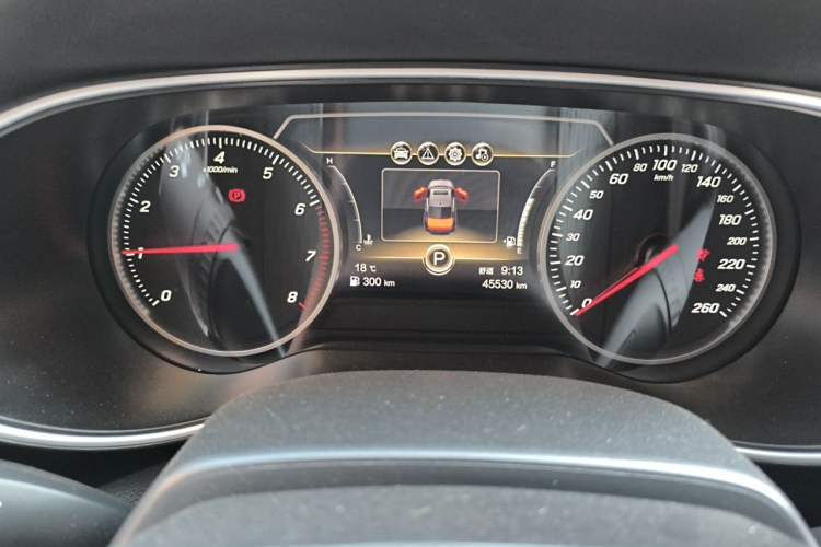 Used Hongqi H5 2022 Classic Model Facelift 1.5T DCT Qiyun Edition Instrument Cluster