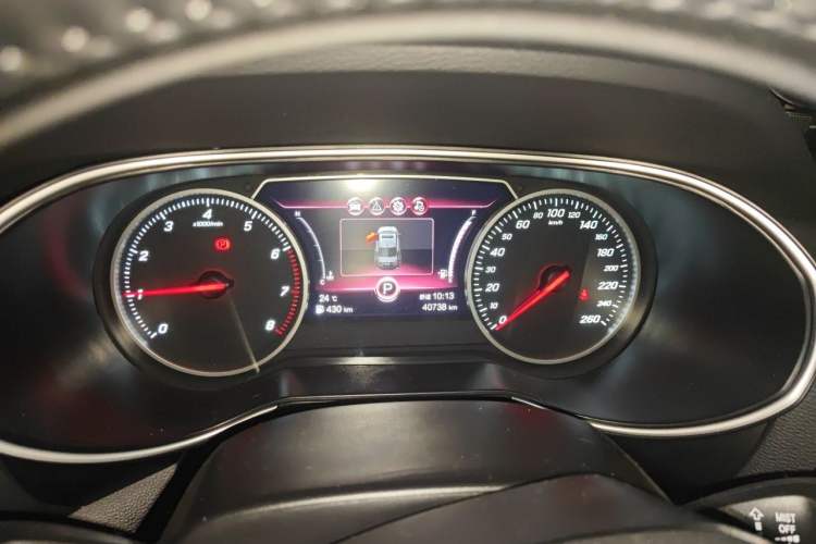 Used Hongqi H5 2022 Classic Model Facelift 1.5T DCT Qiyun Edition Instrument Cluster