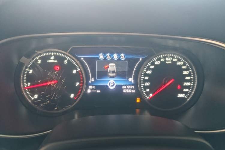 Used Hongqi H5 2022 Classic Model Facelift 1.5T DCT Qiyun Edition Instrument Cluster