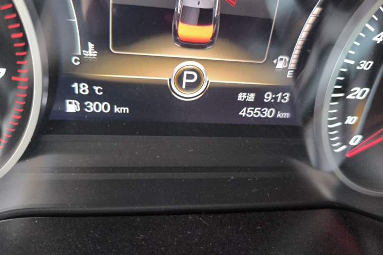Used Hongqi H5 2022 Classic Model Facelift 1.5T DCT Qiyun Edition Odometer Close Up