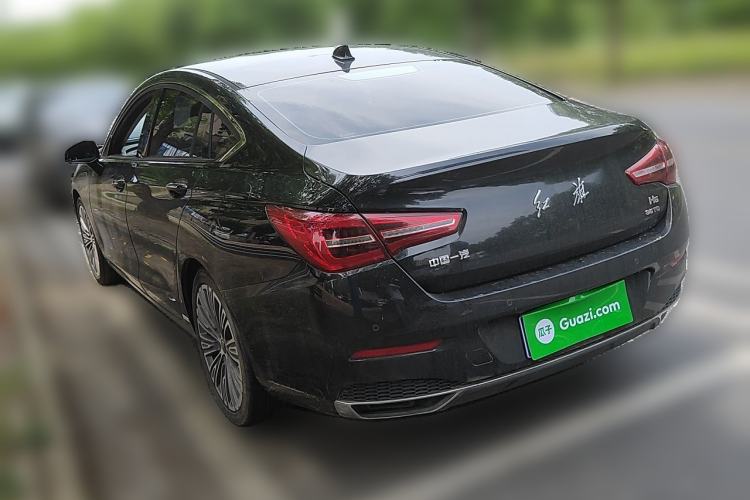 Used Hongqi H5 2022 Classic Model Facelift 1.8T Automatic Smart Connect Flagship Edition Rear Left 45 Deg