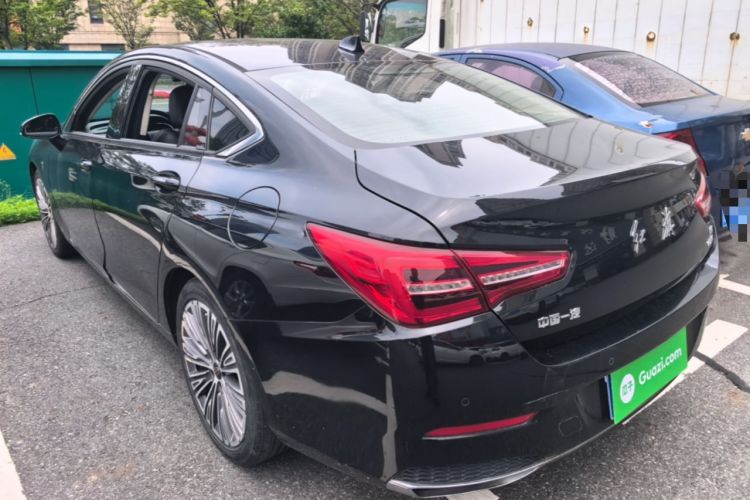 Used Hongqi H5 2022 Classic Model Facelift 1.8T Automatic Smart Connect Flagship Edition Rear Left 45 Deg