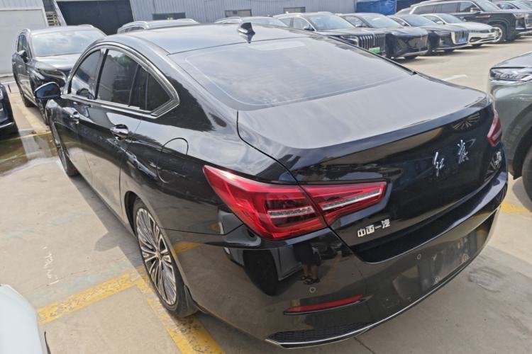 Used Hongqi H5 2022 Classic Model Facelift 1.8T Automatic Smart Connect Flagship Edition Rear Left 45 Deg