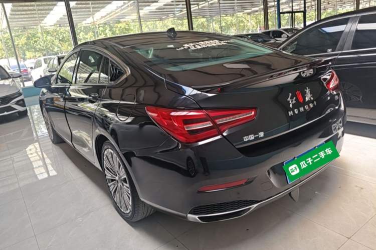 Used Hongqi H5 2022 Classic Model Facelift 1.5T DCT Qiyun Edition Rear Left 45 Deg