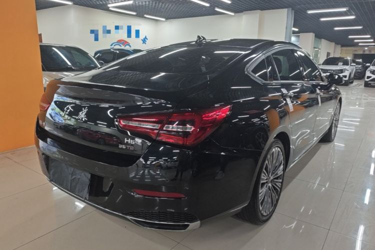 Used Hongqi H5 2022 Classic Model 1.8T Automatic Smart Connect Flagship Edition Rear Right 45 Deg