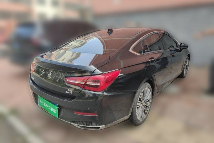 Used Hongqi H5 2022 Classic Model Facelift 1.5T DCT Qiyun Edition Rear Right 45 Deg