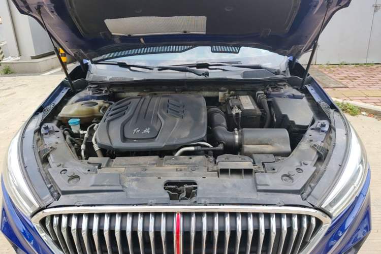 Used Hongqi H5 2022 Classic Model Facelift 1.5T DCT Qiyun Edition Engine Bay