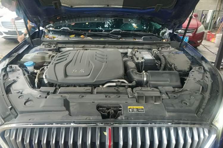 Used Hongqi H5 2022 Classic Model Facelift 1.5T DCT Qiyun Edition Engine Bay