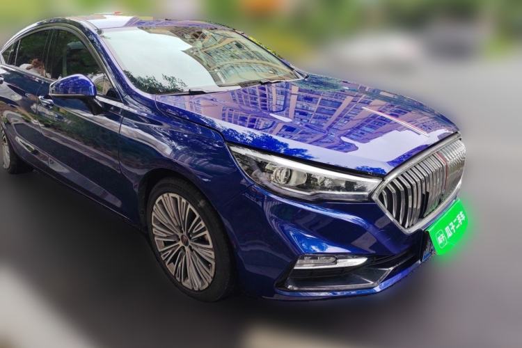 Used Hongqi H5 2022 Classic Model Facelift 1.8T Automatic Smart Connect Flagship Edition Front Right 45 Deg