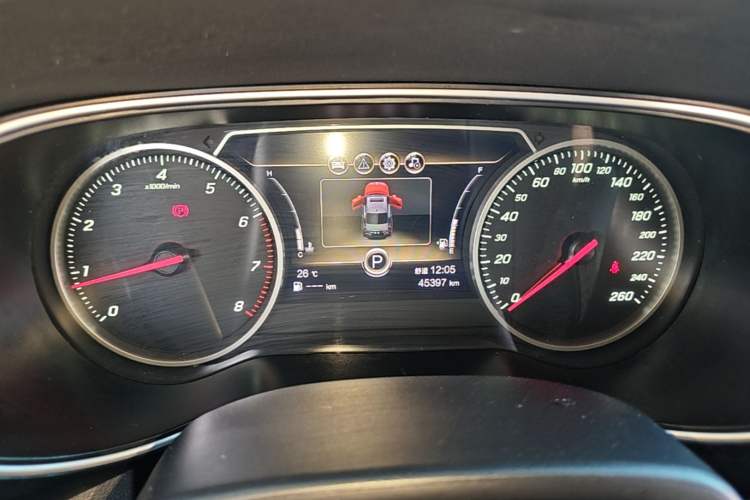 Used Hongqi H5 2022 Classic Model Facelift 1.5T DCT Qiyun Edition Instrument Cluster