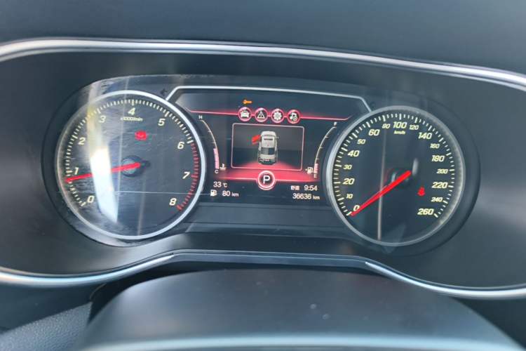 Used Hongqi H5 2022 Classic Model Facelift 1.5T DCT Qiyun Edition Instrument Cluster