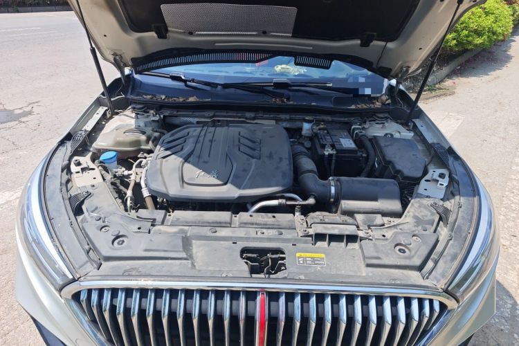 Used Hongqi H5 2022 Classic Model 1.5T DCT Flagship Edition Engine Bay