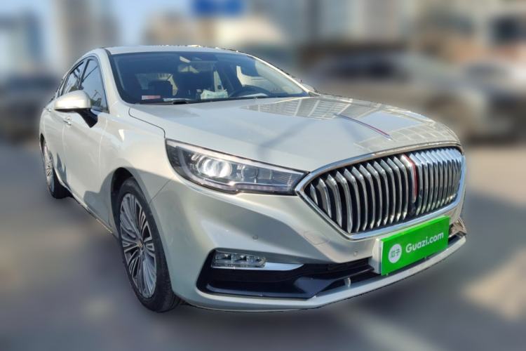 Used Hongqi H5 2022 Classic Model Facelift 1.8T Automatic Smart Connect Flagship Edition Front Right 45 Deg