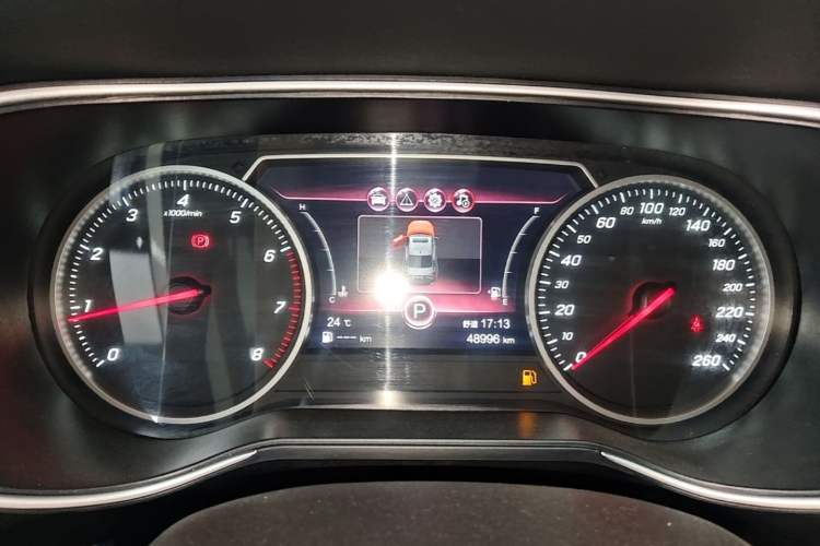 Used Hongqi H5 2022 Classic Model Facelift 1.5T DCT Qiyun Edition Instrument Cluster