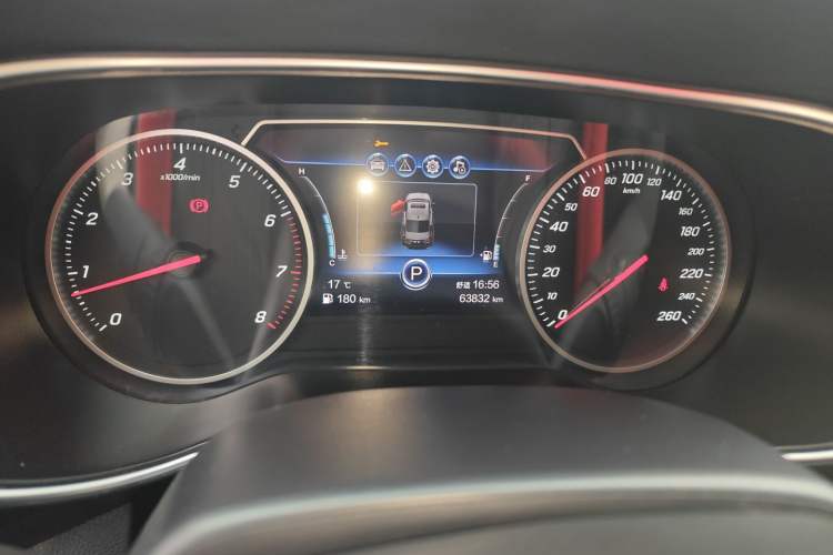 Used Hongqi H5 2022 Classic Model Facelift 1.5T DCT Qiyun Edition Instrument Cluster