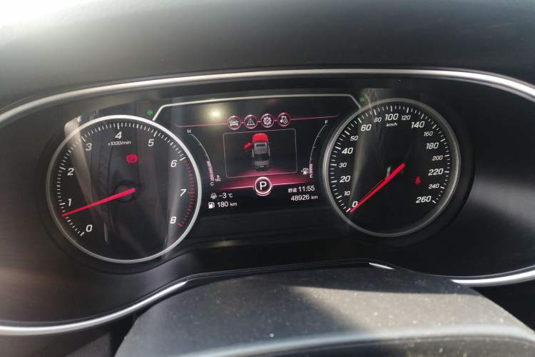 Used Hongqi H5 2022 Classic Model Facelift 1.5T DCT Qiyun Edition Instrument Cluster
