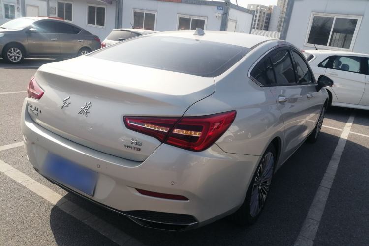 Used Hongqi H5 2022 Classic Model Facelift 1.5T DCT Qiyun Edition Rear Right 45 Deg