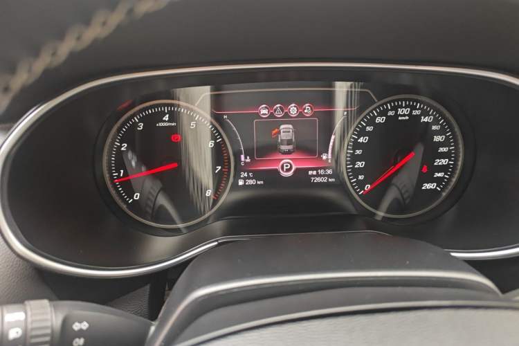 Used Hongqi H5 2022 Classic Model Facelift 1.5T DCT Qiyun Edition Instrument Cluster