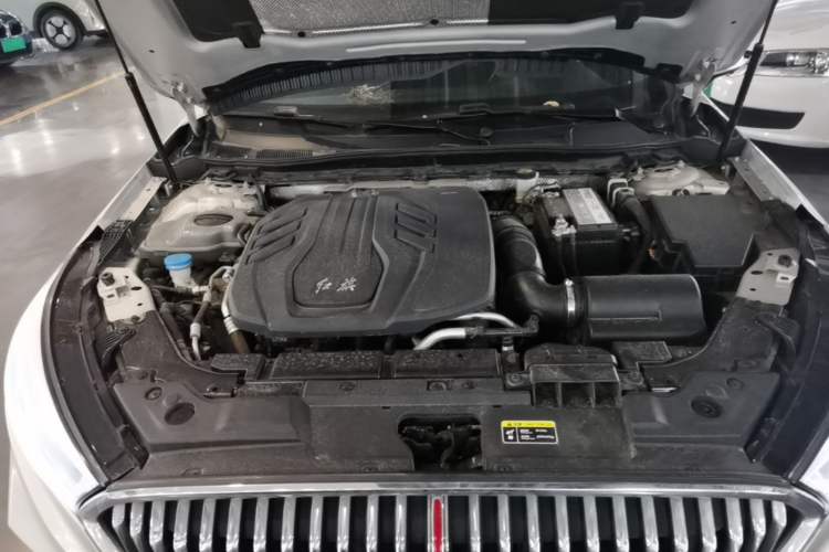 Used Hongqi H5 2022 Classic Model Facelift 1.5T DCT Qiyun Edition Engine Bay