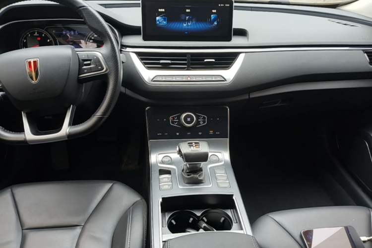 Used Hongqi H5 2022 Classic Model Facelift 1.5T DCT Qiyun Edition Audio And AC Panel