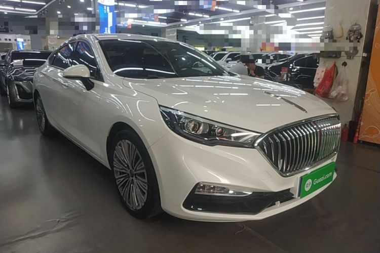 Used Hongqi H5 2022 Classic Model Facelift 1.8T Automatic Smart Connect Flagship Edition Front Right 45 Deg
