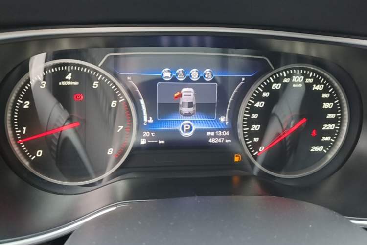 Used Hongqi H5 2022 Classic Model Facelift 1.5T DCT Qiyun Edition Instrument Cluster