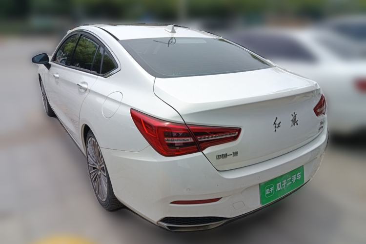 Used Hongqi H5 2022 Classic Model Facelift 1.8T Automatic Smart Connect Flagship Edition Rear Left 45 Deg