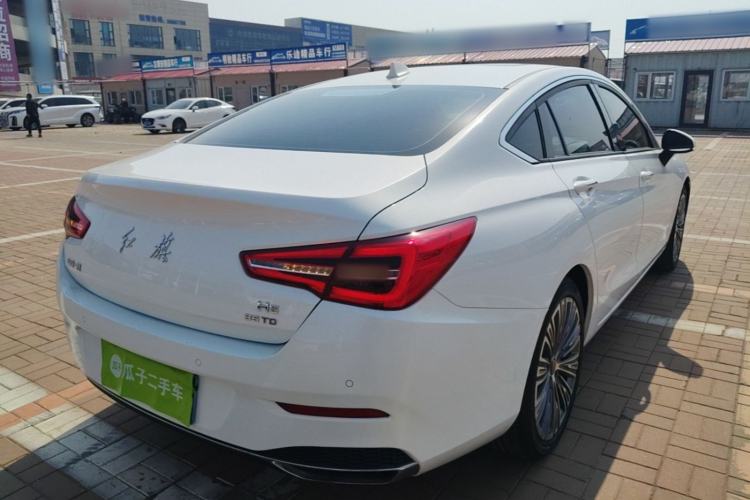 Used Hongqi H5 2022 Classic Model Facelift 1.8T Automatic Smart Connect Flagship Edition Rear Right 45 Deg