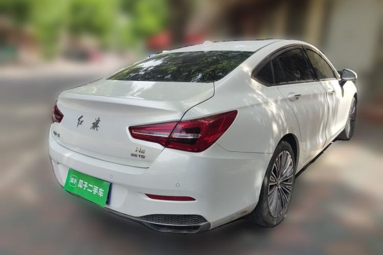 Used Hongqi H5 2022 Classic Model Facelift 1.8T Automatic Smart Connect Flagship Edition Rear Right 45 Deg