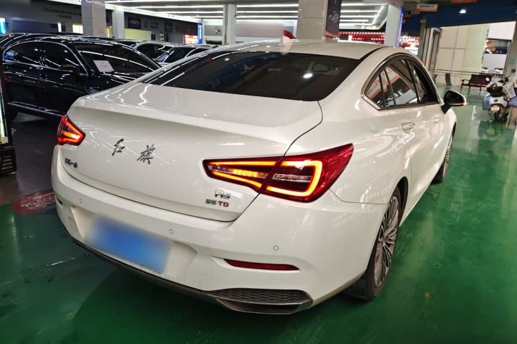 Used Hongqi H5 2022 Classic Model Facelift 1.8T Automatic Smart Connect Flagship Edition Rear Right 45 Deg