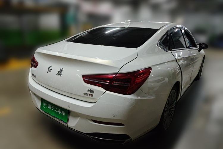 Used Hongqi H5 2022 Classic Model Facelift 1.5T DCT Qiyun Edition Rear Right 45 Deg