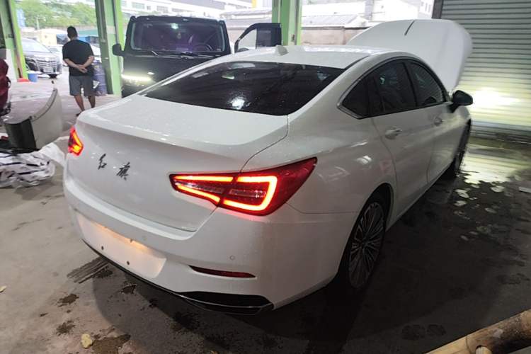 Used Hongqi H5 2022 Classic Model Facelift 1.5T DCT Qiyun Edition Rear Right 45 Deg