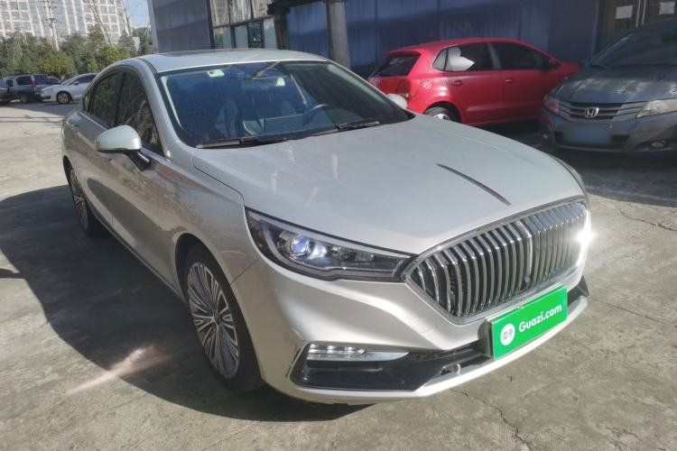 Used Hongqi H5 2022 Classic Model Facelift 1.8T Automatic Smart Connect Flagship Edition Front Right 45 Deg