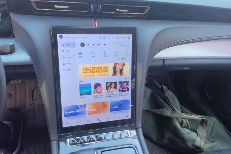 Used Hongqi H5 2023 2.0T Automatic Smart Connect Flagship Edition Audio And AC Panel