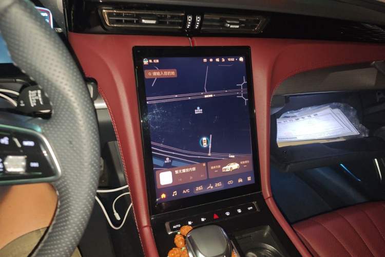 Used Hongqi H5 2023 1.5T DCT Smart Connect Flagship Edition Audio And AC Panel
