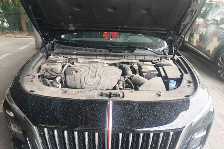 Used Hongqi H5 2023 2.0T Automatic Smart Connect Flagship Edition Engine Bay