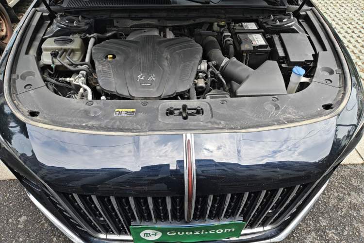 Used Hongqi H5 2023 2.0T Automatic Smart Connect Flagship Edition Engine Bay
