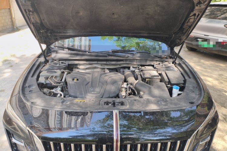Used Hongqi H5 2023 2.0T Automatic Smart Connect Flagship Edition Engine Bay