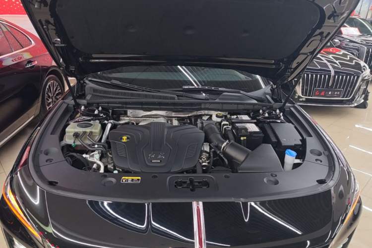 Used Hongqi H5 2023 2.0T Automatic Smart Connect Flagship Edition Engine Bay