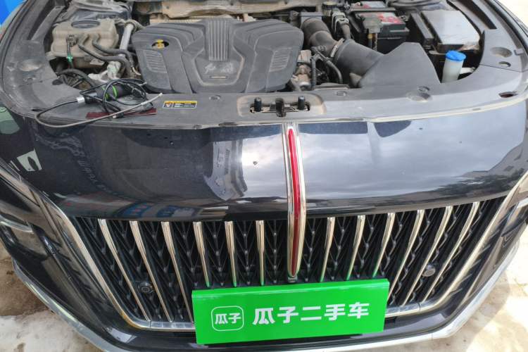 Used Hongqi H5 2023 2.0T Automatic Smart Connect Flagship Edition Engine Bay