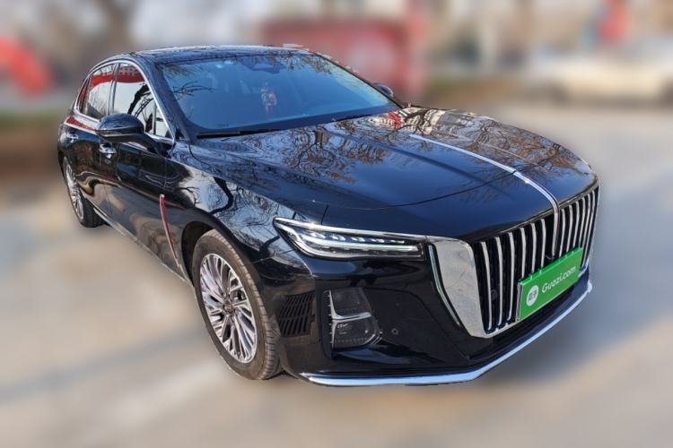 Used Hongqi H5 2023 1.5T HEV Smart Connect Flagship Edition Front Right 45 Deg