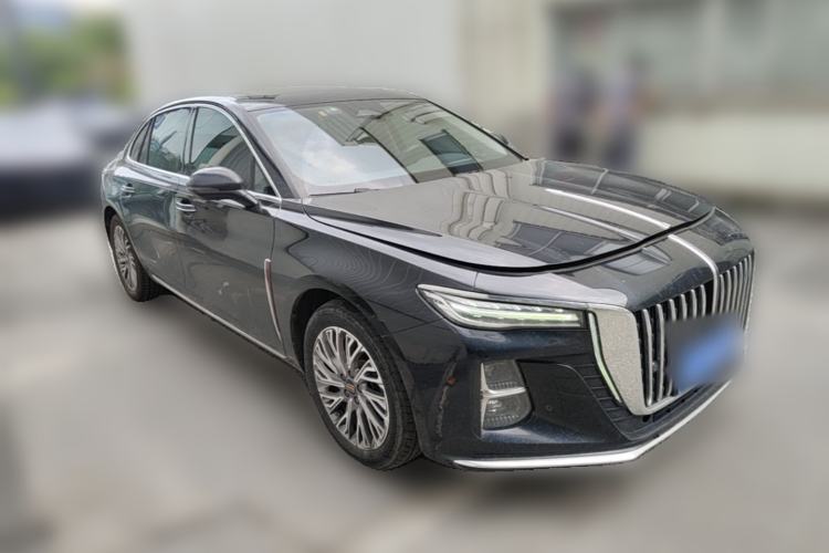 Used Hongqi H5 2023 1.5T HEV Smart Connect Flagship Edition Front Right 45 Deg