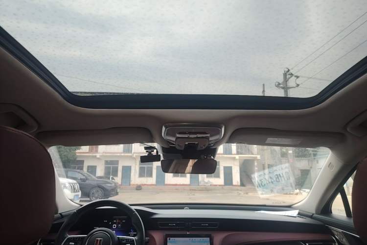 Used Hongqi H5 2023 2.0T Automatic Smart Connect Flagship Edition Headliner