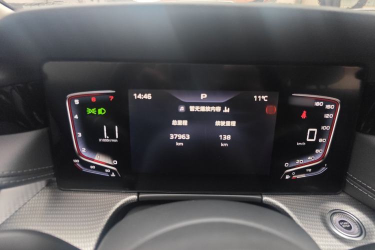 Used Hongqi H5 2023 1.5T DCT Smart Connect Flagship Edition Instrument Cluster