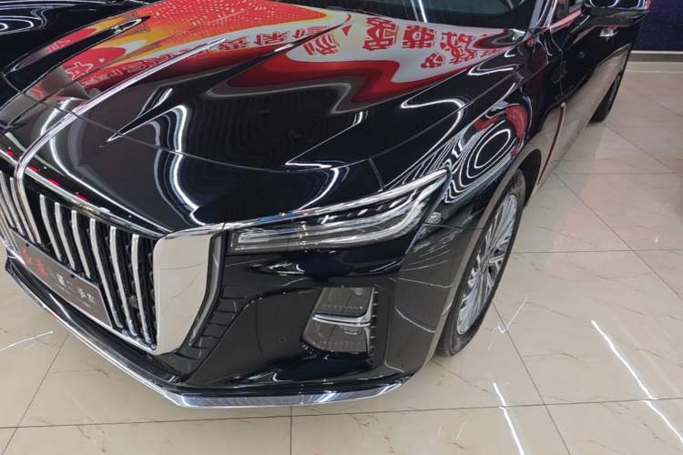 Used Hongqi H5 2023 2.0T Automatic Smart Connect Flagship Edition Left Front Headlight